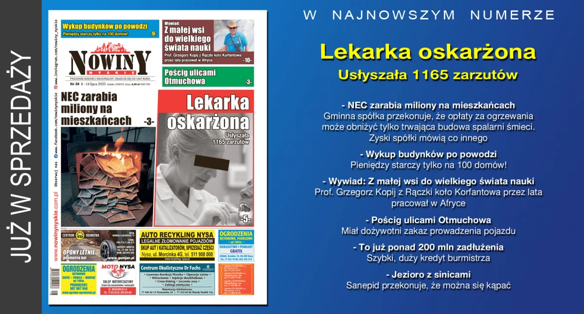 Najnowsze wydanie „Nowin Nyskich”