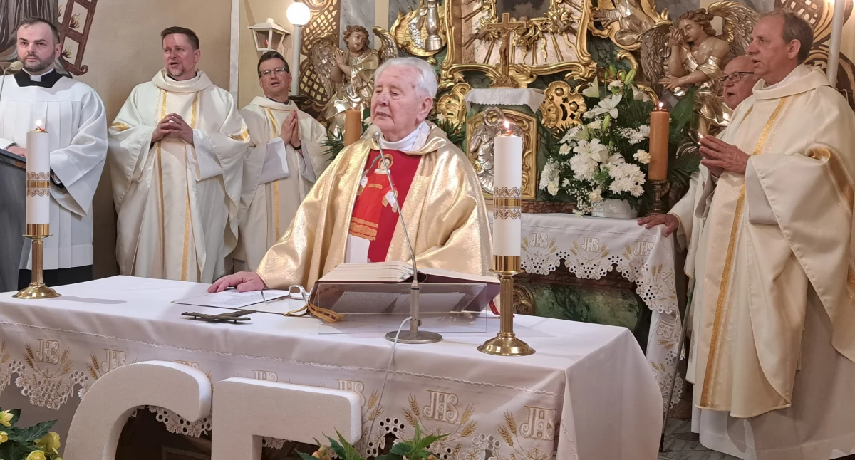65 lat kapłaństwa ks. Bronisława Dołhana