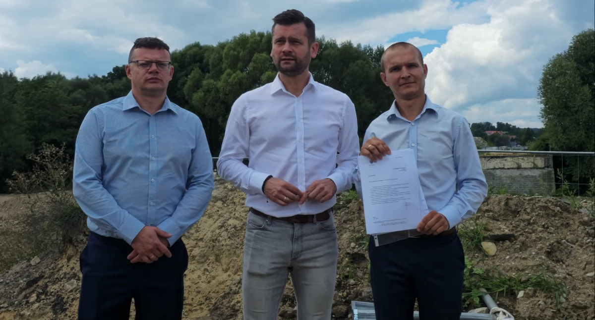 Gdzie jest obiecany most? PiS pyta starostę z PO 