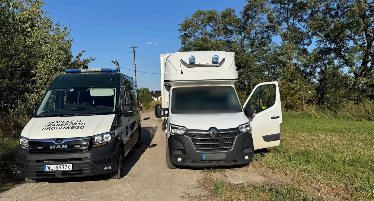 Uciekł busem w pole. Bał się kontroli 
