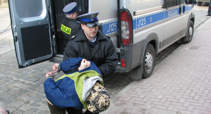 Zatrzymany w środku miasta