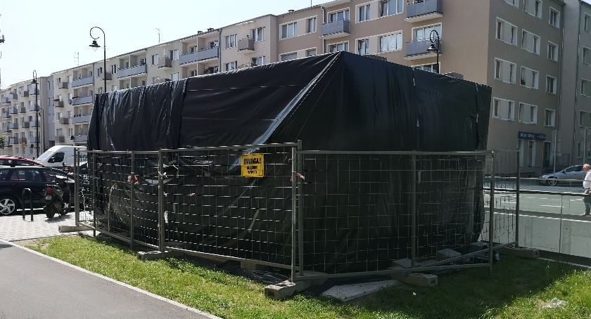 Nowy parking w remoncie 