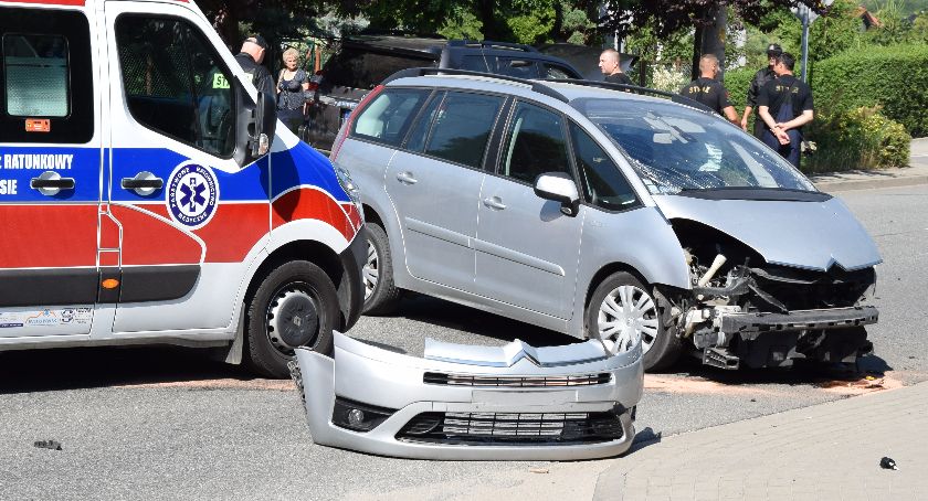 Wypadek na Chełmońskiego w Nysie 