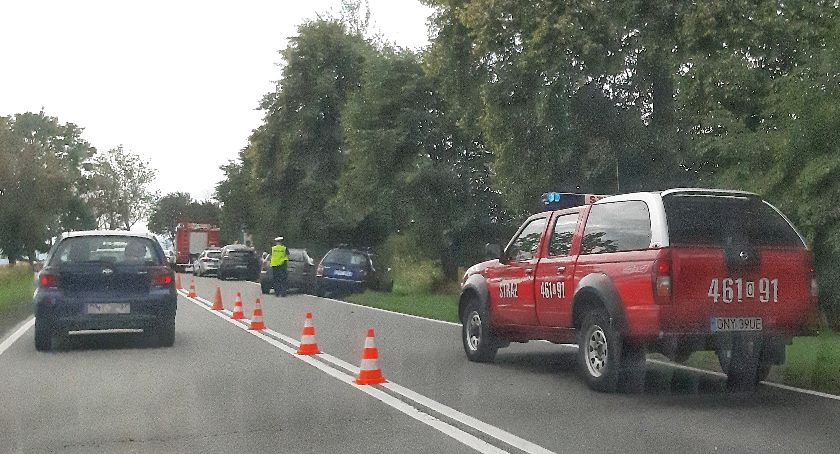 Wypadek pod Wójcicami! 