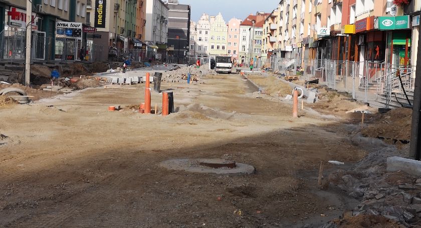 Trwa remont śródmieścia 