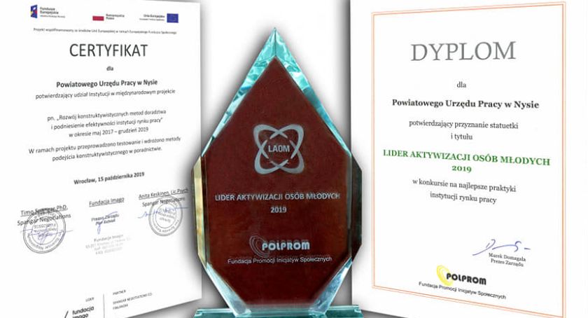 Nagroda dla Powiatowego Urzędu Pracy