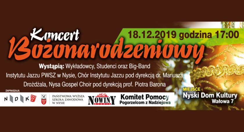 Nadzieja dla Nadziejowa - koncert charytatywny w Nysie