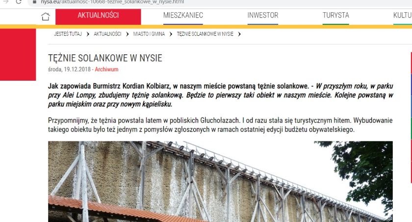 Budżet Nysy 2020: Tężni nie będzie 