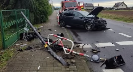 Groźne zderzenie na Obozowej