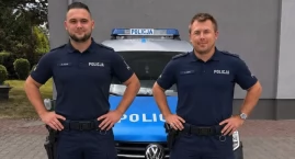 Wynieśli mężczyznę z pożaru