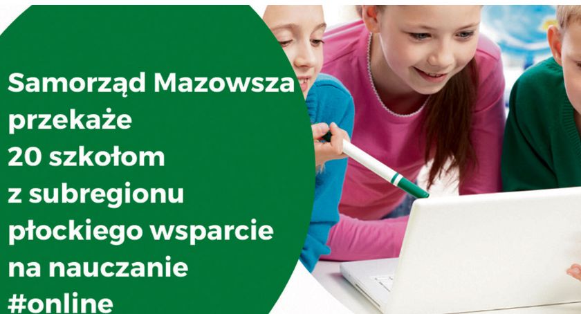 Samorząd Mazowsza wspiera zdalne nauczanie