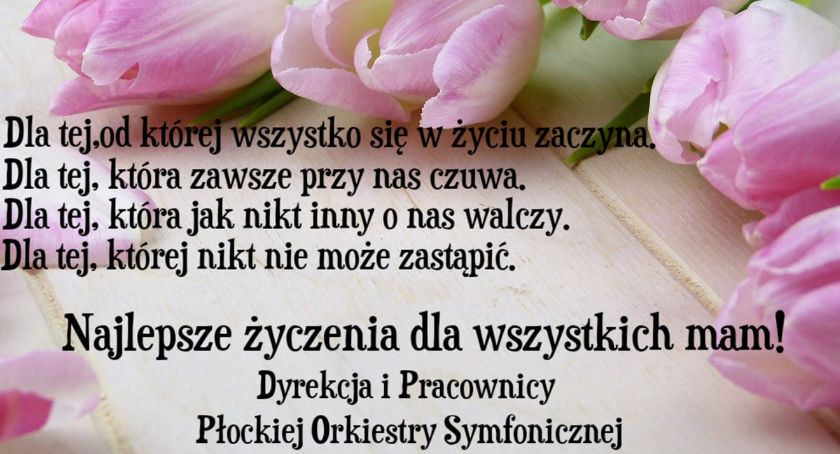 Od płockich symfoników dla mam