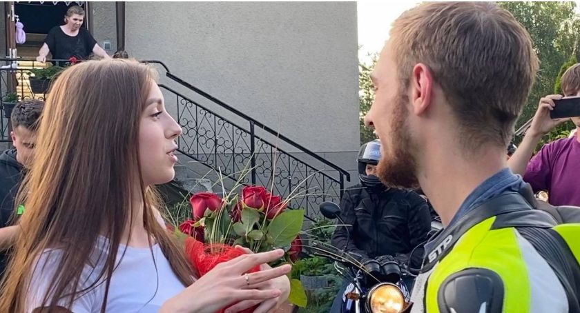 Motocyklowe oświadczyny! Oliwia powiedziała TAK!