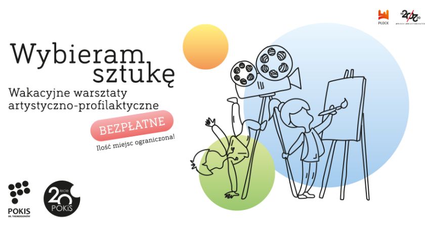 Wybierzcie sztukę. Dziś ruszają zapisy na wakacyjne warsztaty POKiS-u!