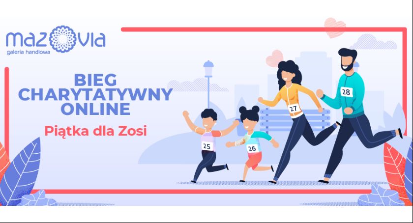 Biegaj i pomagaj z Galerią Mazovia