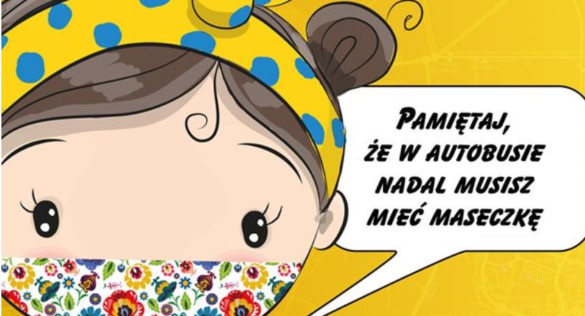 Noszenie maseczek w autobusach nadal jest obowiązkowe. Warto o tym pamiętać