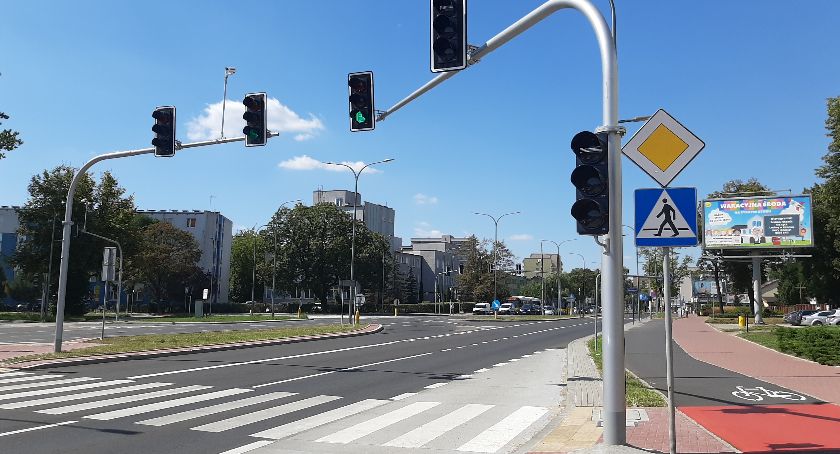 Nowy rodzaj sygnalizacji świetlnej w Płocku. Na razie na jednym skrzyżowaniu