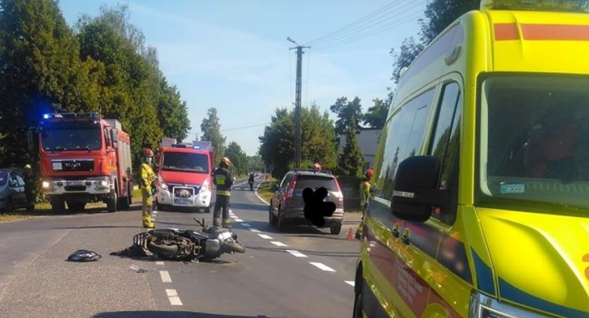 Poranna kolizja na ul. Gąbińskiej