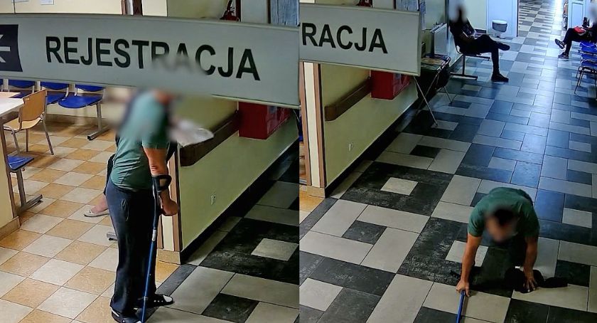 Oświadczenie szpitala w związku z sytuacją w oddziale ratunkowym. Jest też zapis ze szpitalnych kamer 