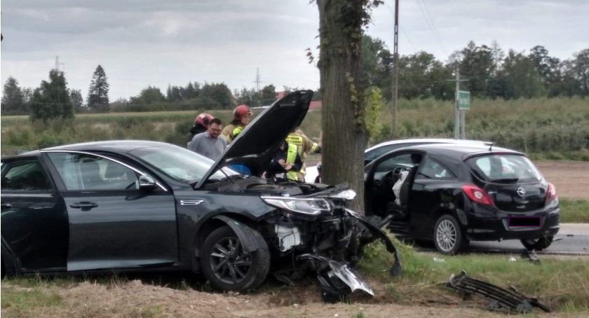 Wypadek w okolicy Nowego Trzepowa. Jeden pas ruchu zablokowany 