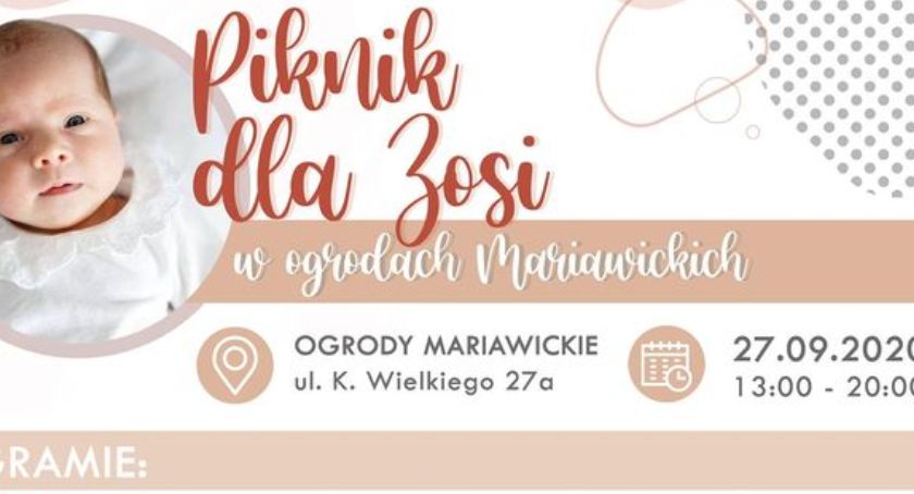 Piknik charytatywny dla Zosi
