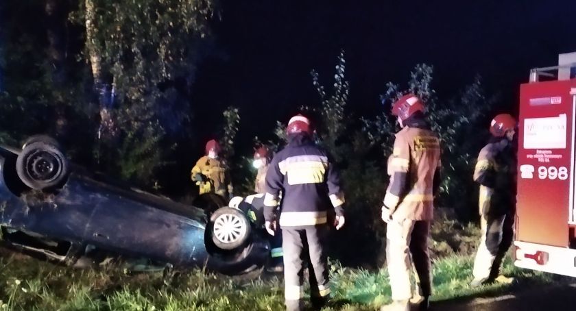 Honda dachowała w Ludwikowie