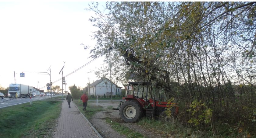Niebezpieczny traktorzysta na gigancie