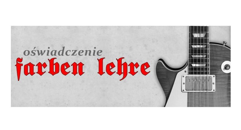 FARBEN LEHRE nie złożyło wniosku do Funduszu Wsparcia Kultury. Dlaczego?
