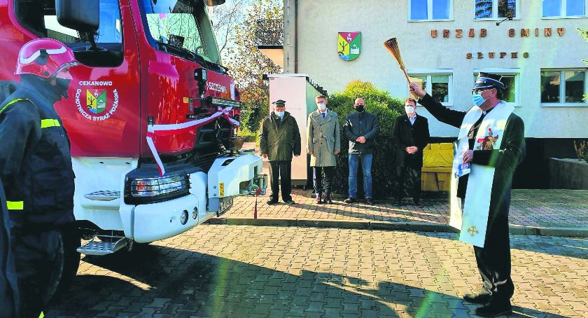 Nowy samochód trafił do strażaków z Cekanowa