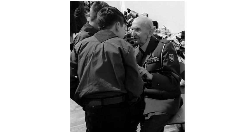 Odszedł harcmistrz Jerzy Michalski. Najstarszy harcerz w Gostyninie