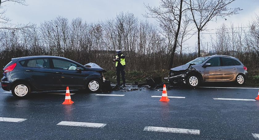 Wypadek na ulicy Bielskiej
