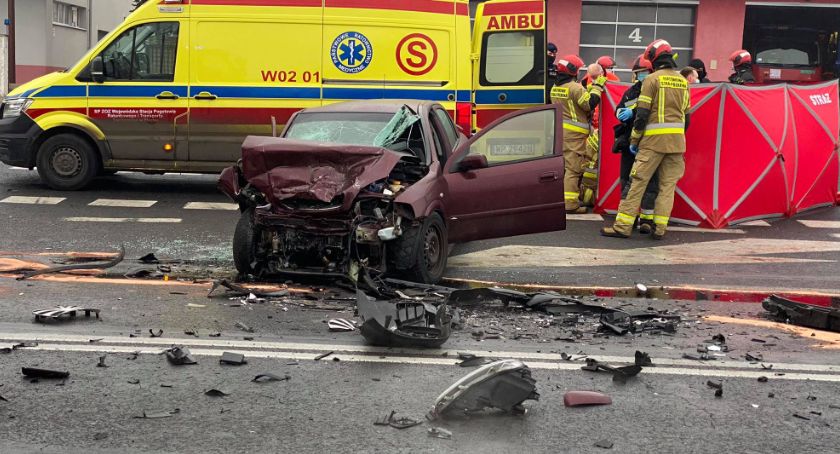 Wypadek przy Elektryku. Tworzą się korki
