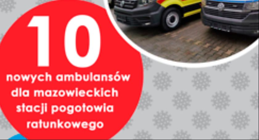 10 Volkswagenów od marszałka. 2 z nich trafiły do płockiego pogotowia ratunkowego