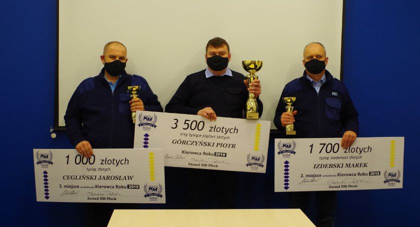 Najlepszy Kierowca KM w Płocku za rok 2019