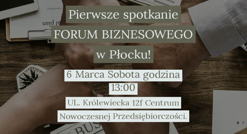 W weekend spotkają się przedsiębiorcy