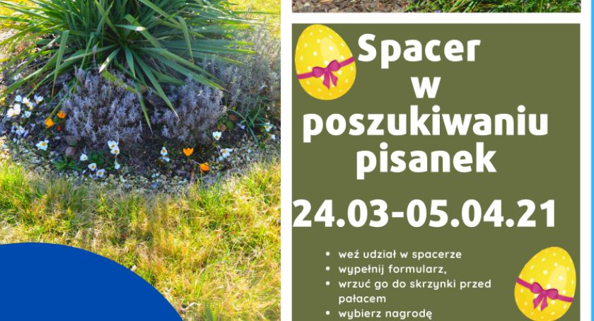 Szukaj pisanek w sannickim parku