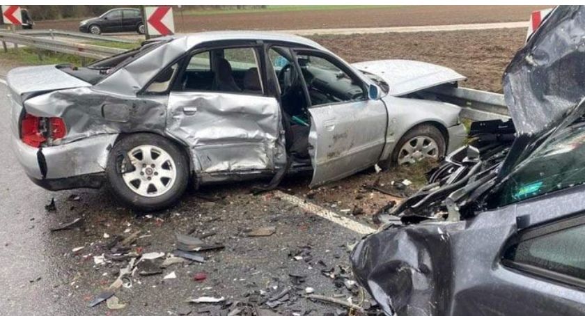 Kolejny wypadek na niebezpiecznym łuku. Do godz. 15.00 omijajcie Goślice! 