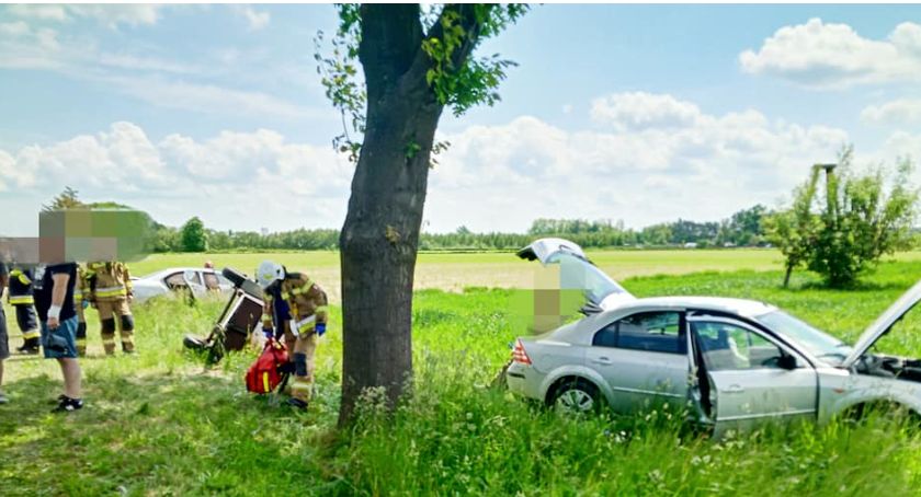 Wypadek w Ciućkowie. Wciąż niebezpieczna DK-62
