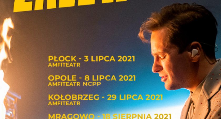Już niedługo koncert Krzysztofa Zalewskiego w płockim Amfiteatrze