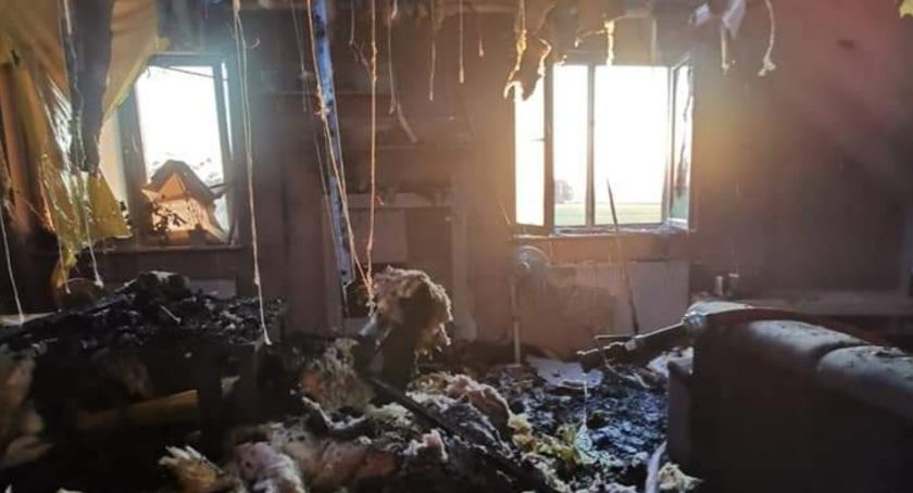 Potrzebna pomoc dla pogorzelców z Suchodołu. W pożarze stracili wszystko...