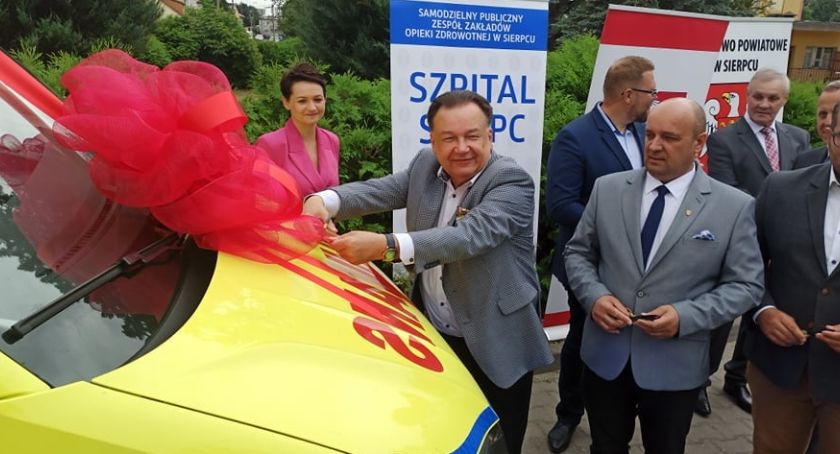 Nowa karetka dla sierpeckiego szpitala