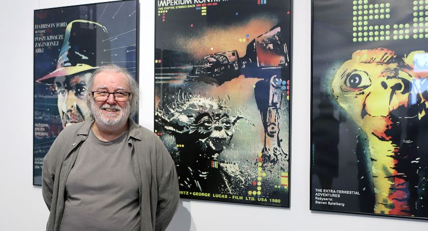 „Artchiwum”. Plakaty Mirosława Łakomskiego w Płockiej Galerii Sztuki [ZDJĘCIA]