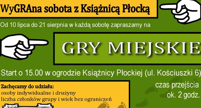 WyGRAna sobota z Książnicą Płocką