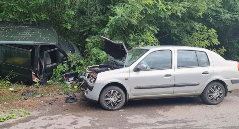 Wypadek w miejscowości Wymyśle Polskie. Kierowca zniknął...
