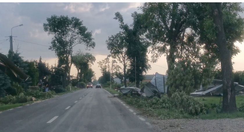 Szkody po żywiole straszą nie tylko w Płocku [ZDJĘCIA i FILM]