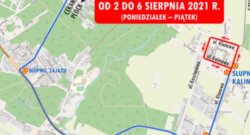 Linia 130 ma krótszą trasę
