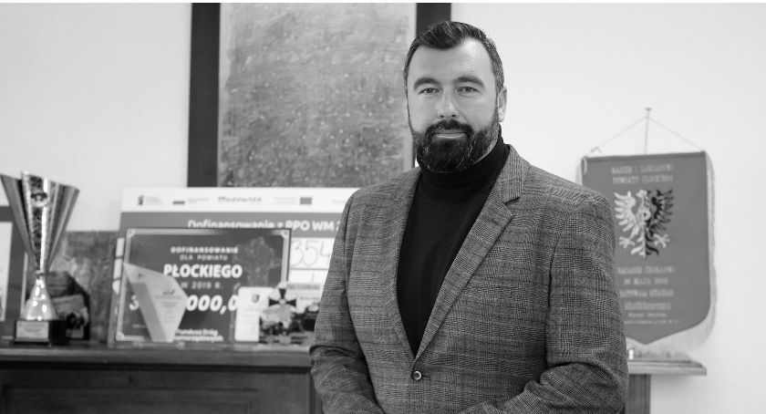 Spełnił się najgorszy scenariusz. Mariusz Bieniek, starosta płocki nie żyje 