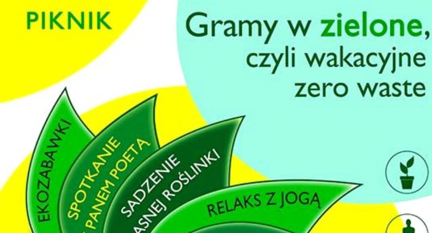 Piknik literacki pod hasłem 
