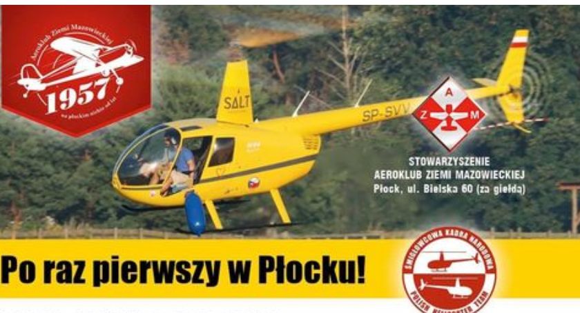 Zawody śmigłowcowe w Płocku. To pierwsza taka impreza