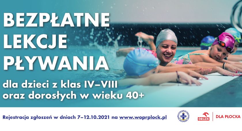 Chcesz nauczyć się pływać?  Będą bezpłatne lekcje od PKN ORLEN